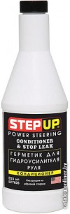 Присадка в гидроусилитель Step Up Power Steering Conditioner Stop Leak